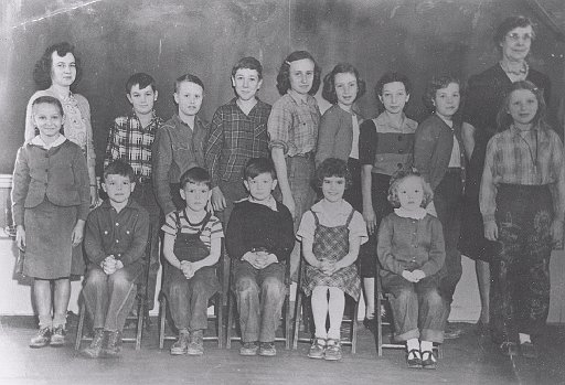 Newton Woods School, 1948-49.